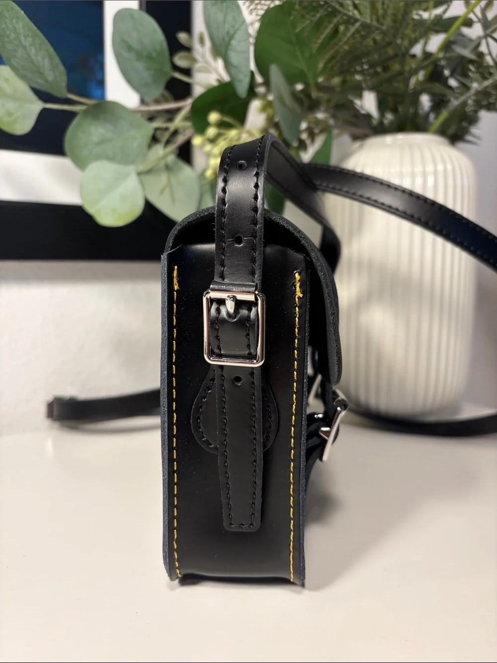 Dr Martens Mini Smooth Leather Crossbody Satchel